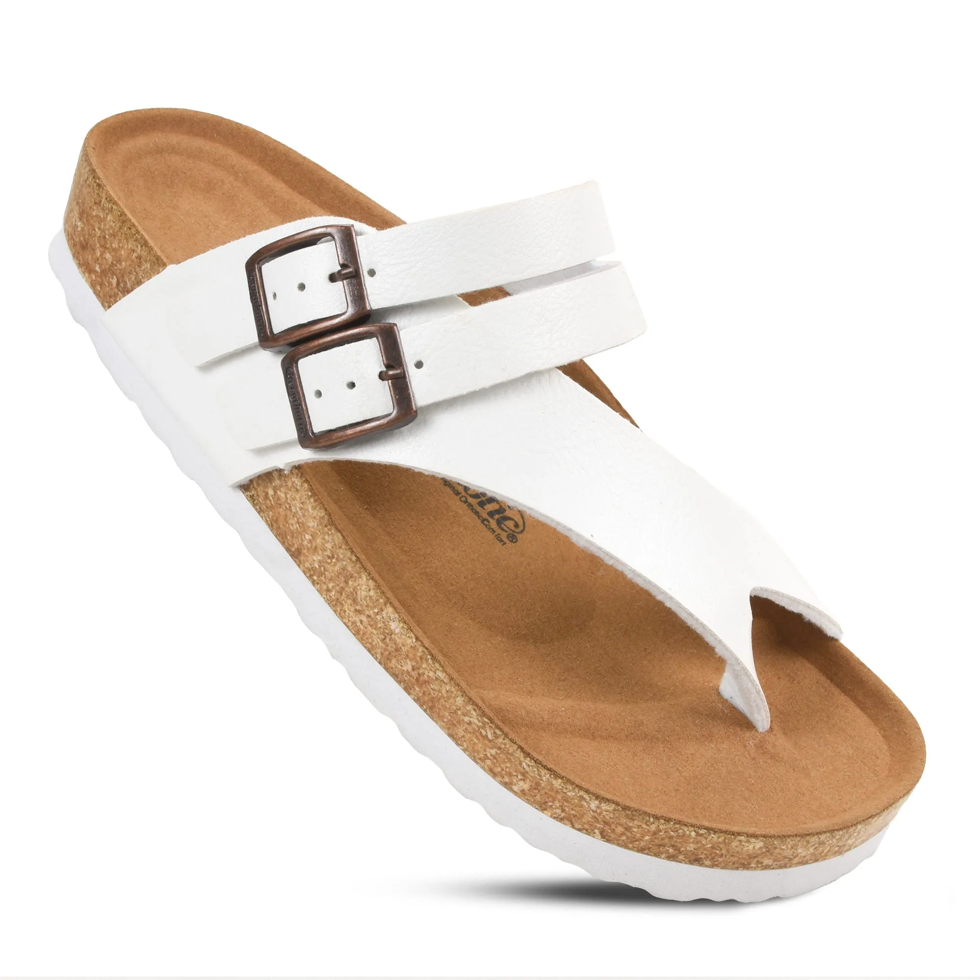 Aerothotic Kaizen Split Toe Comfortable Slides for Women