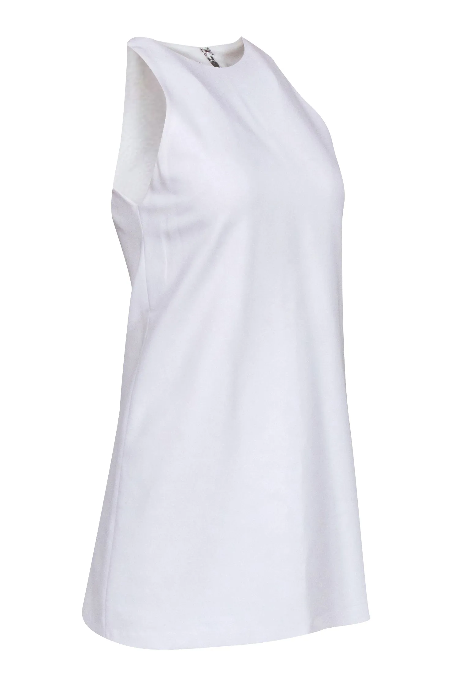 Alice & Olivia - White Sleeveless Mini Dress Sz 0