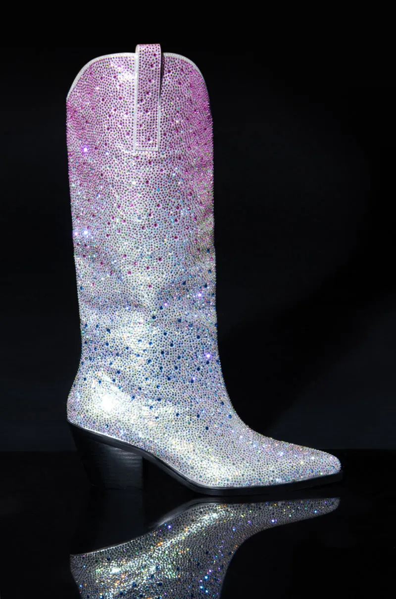 AZALEA WANG ALMUDENA BOOTIE IN SILVER