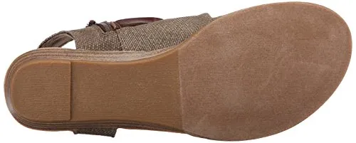 Blowfish Malibu Women's Balla Core Sandal,Brown Rancher Canvas/Whiskey Dyecut,11