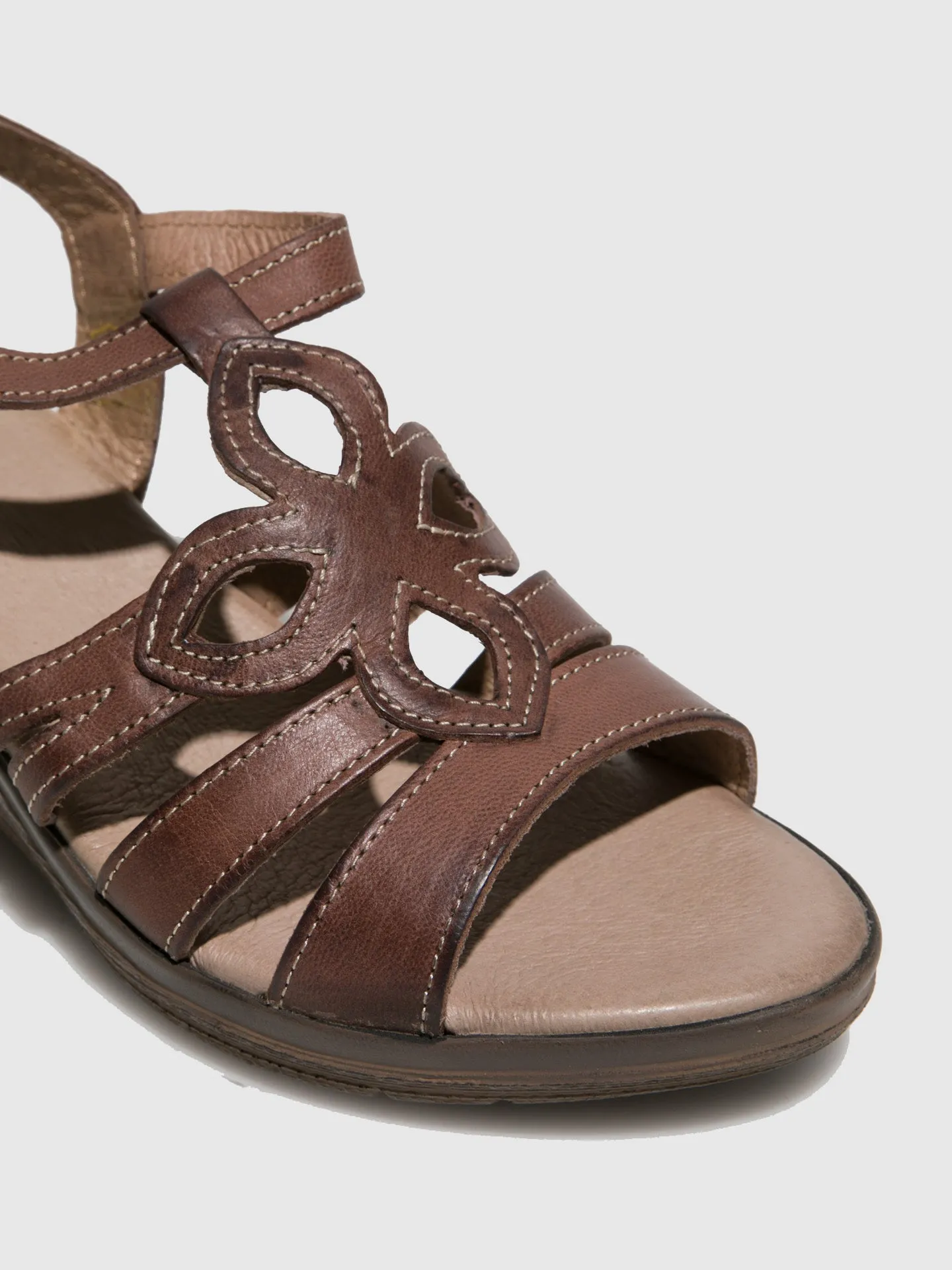 Brown Strappy Sandals