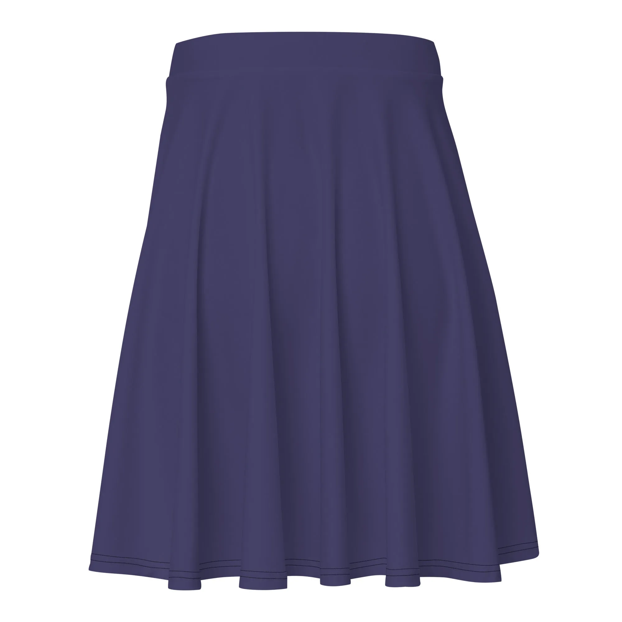 Corn Flower Blue Skater Skirt