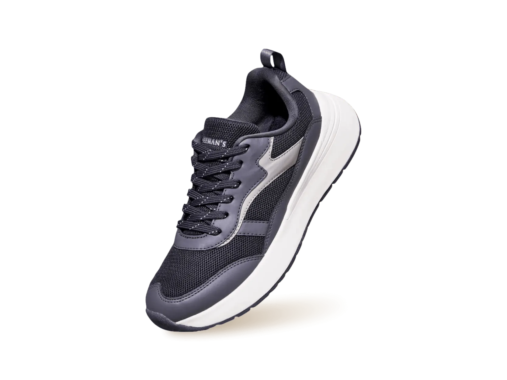 Cosmo Comfort Sneakers : Grey-Black