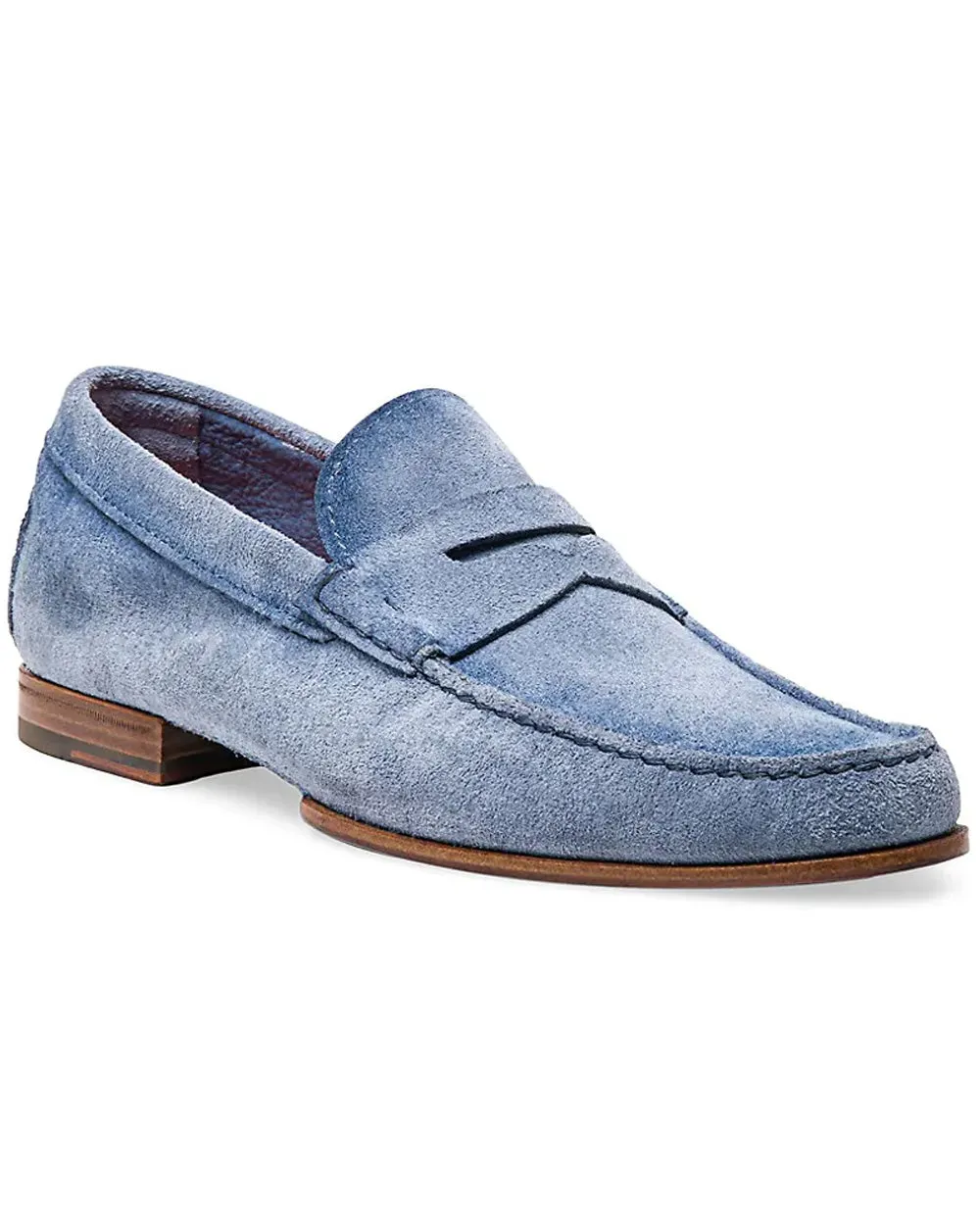 Dousing Suede Loafer in Light Blue