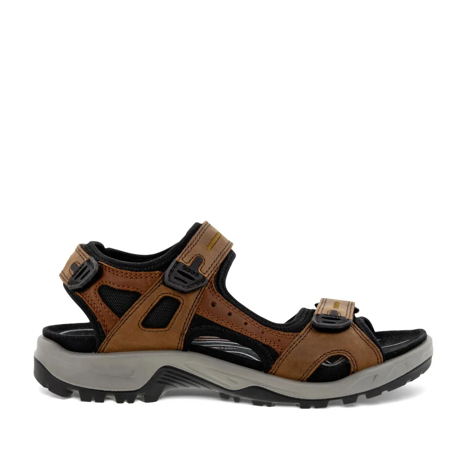 ECCO Men's Offroad Yucatan in Espresso/Cocoa Brown/Black