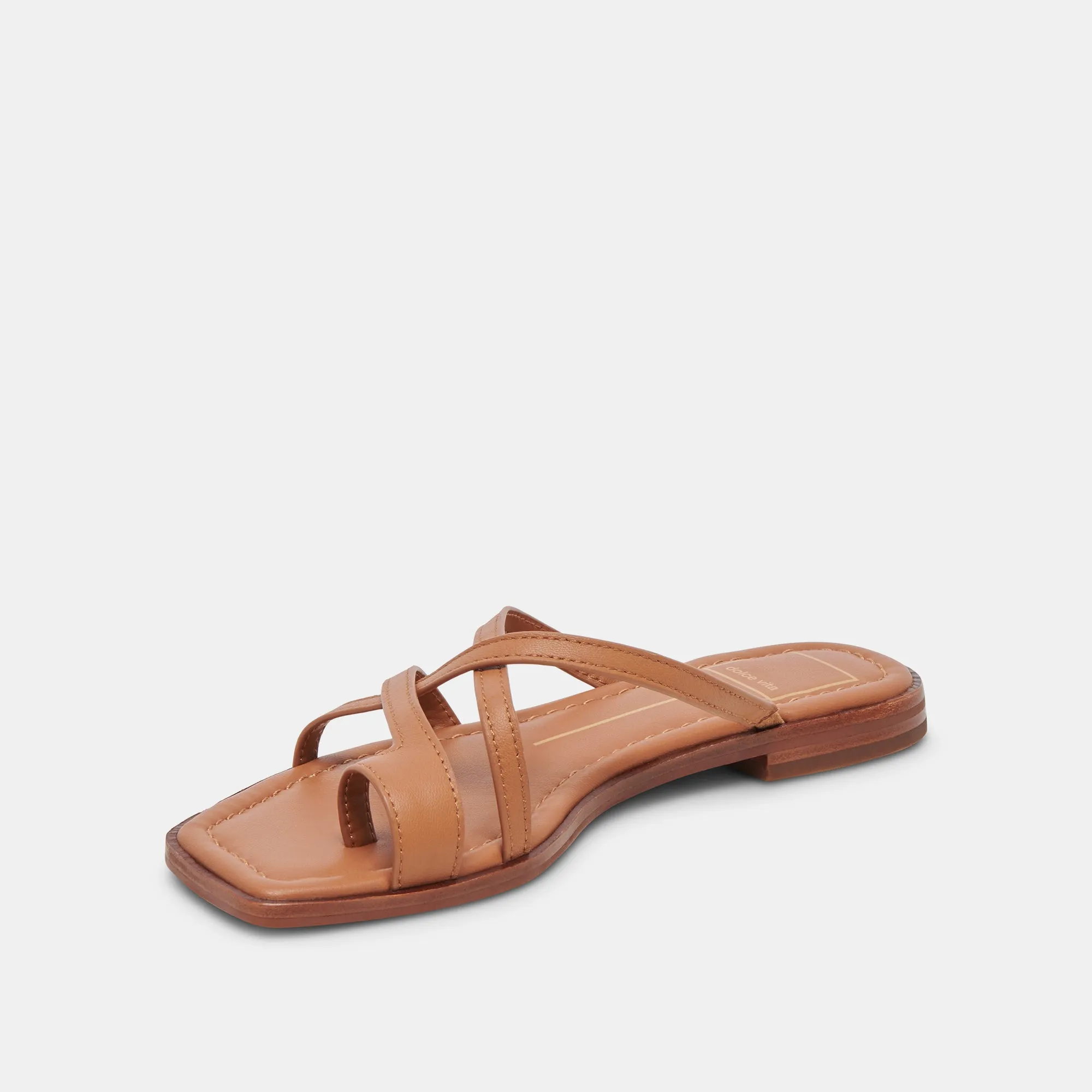 INDIGO SANDALS BROWN LEATHER