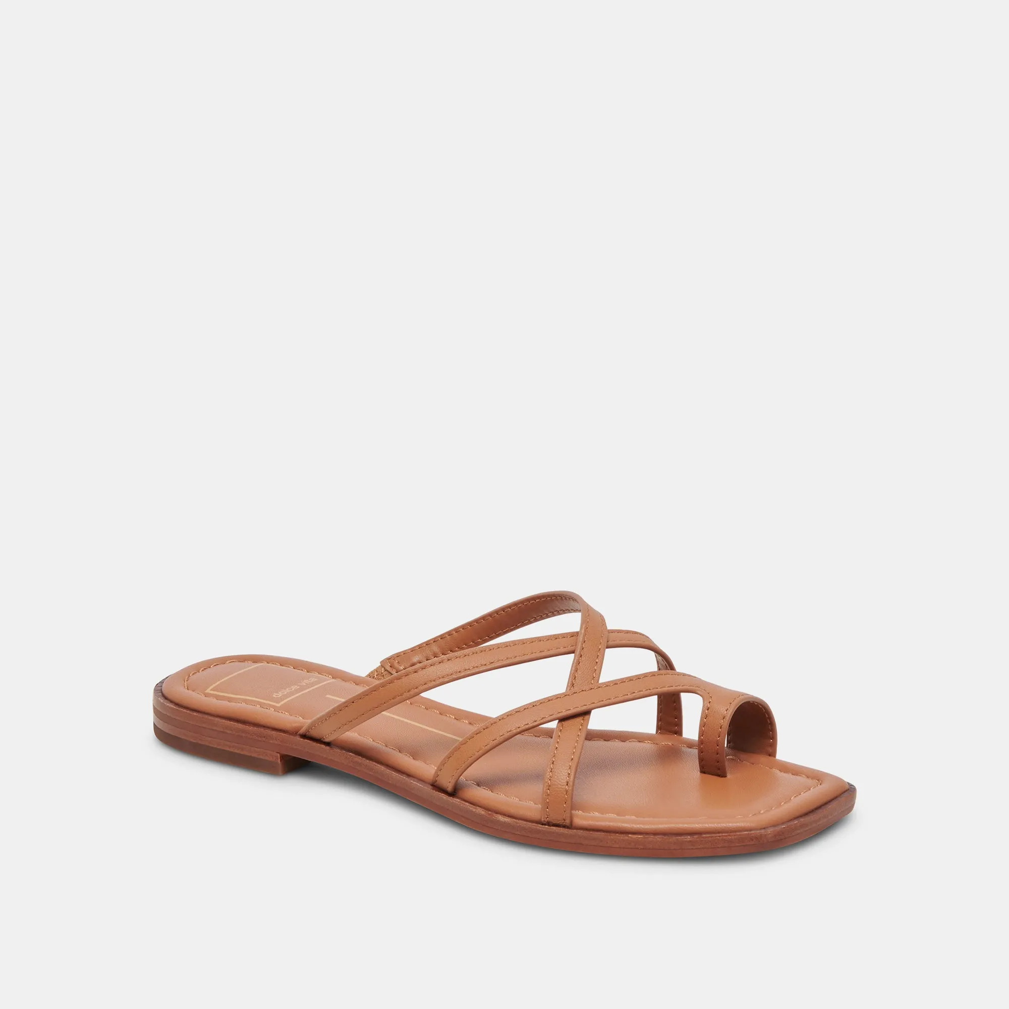 INDIGO SANDALS BROWN LEATHER