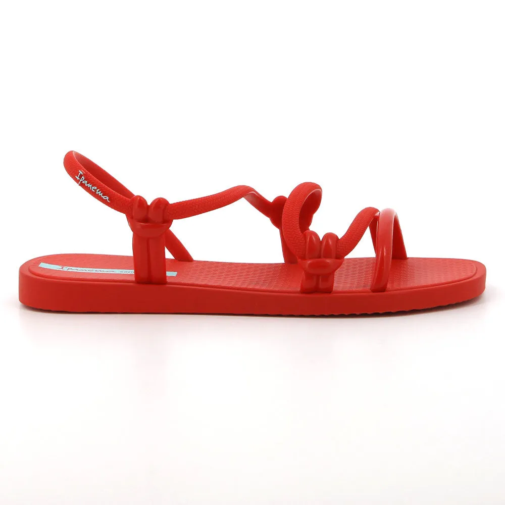 Ipanema Strappy Sandal With Back Strap - Red