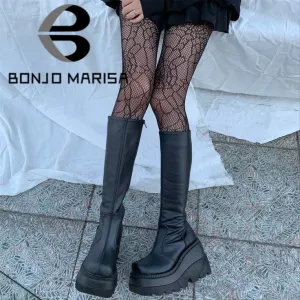 Knee High Chunky Boots