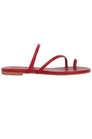 Ludo Toe Ring Strappy Flat Sandal