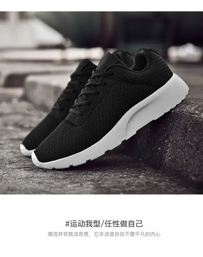 Mens Running Shoes Breathable Summer Sport Tennis Shoes Casual Ultra Lightweight Unisex Women Fashion Sneakers Non Slip Trainers