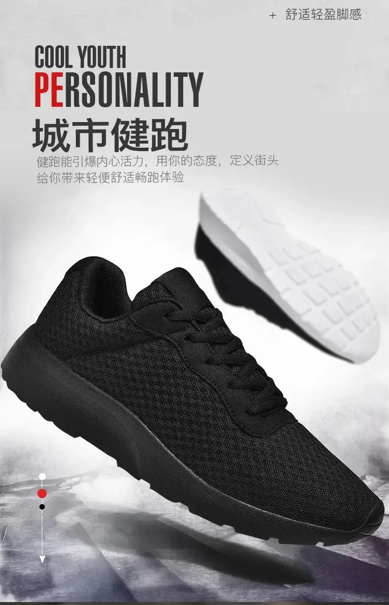 Mens Running Shoes Breathable Summer Sport Tennis Shoes Casual Ultra Lightweight Unisex Women Fashion Sneakers Non Slip Trainers