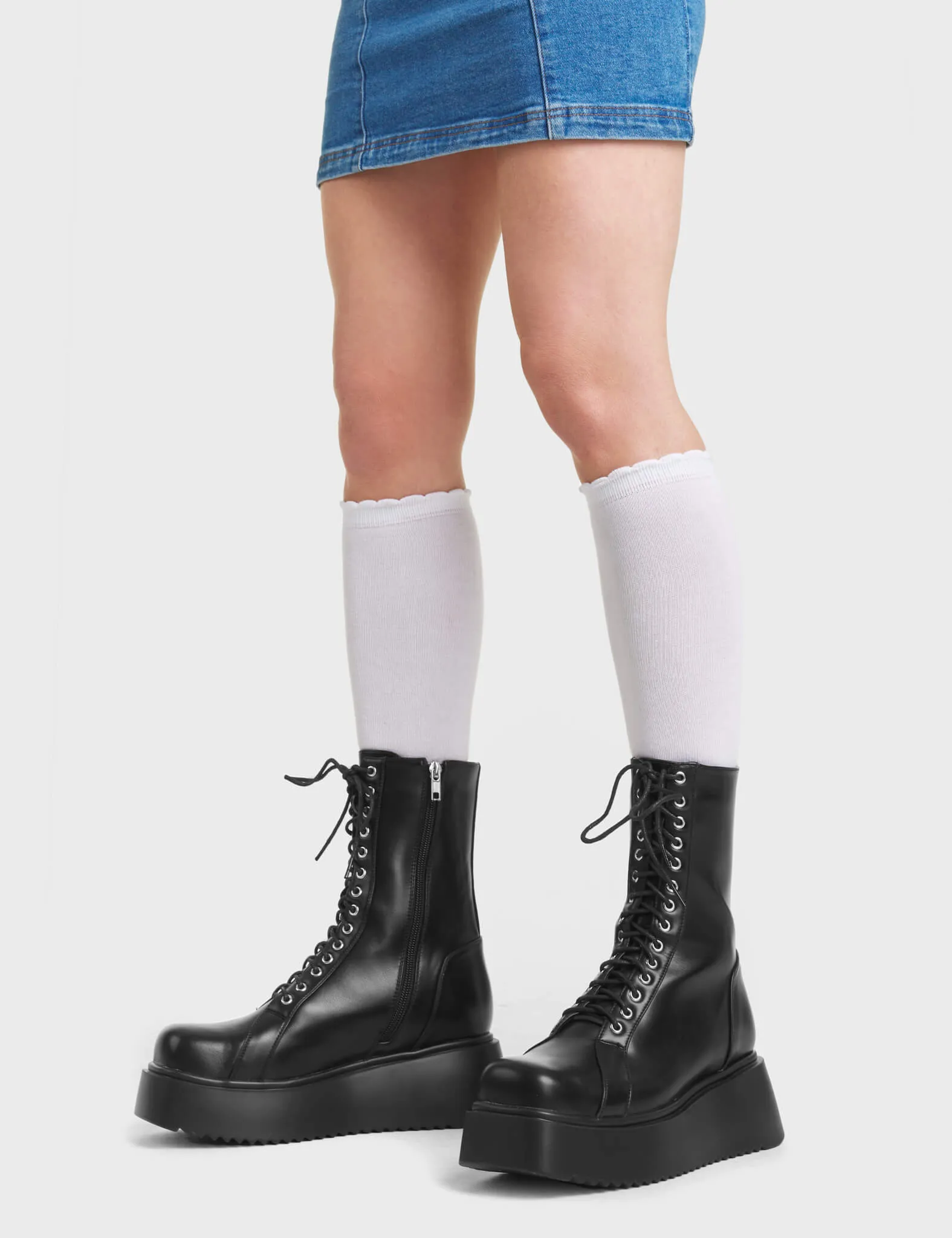 Play That Punk Chunky Ankle Boots