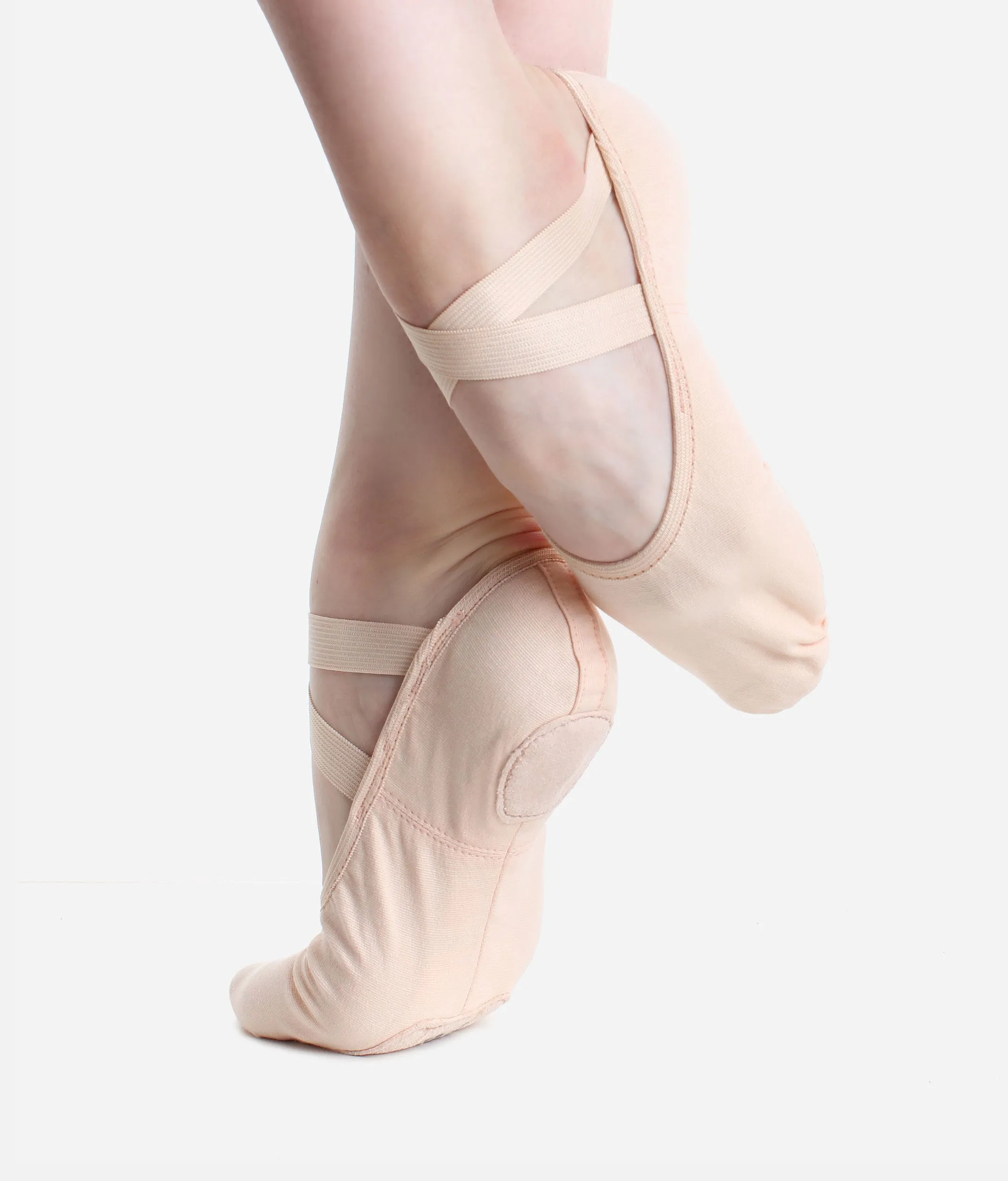 Stretch Canvas Ballet Shoes, Medium Width - VEGAN SD16 L