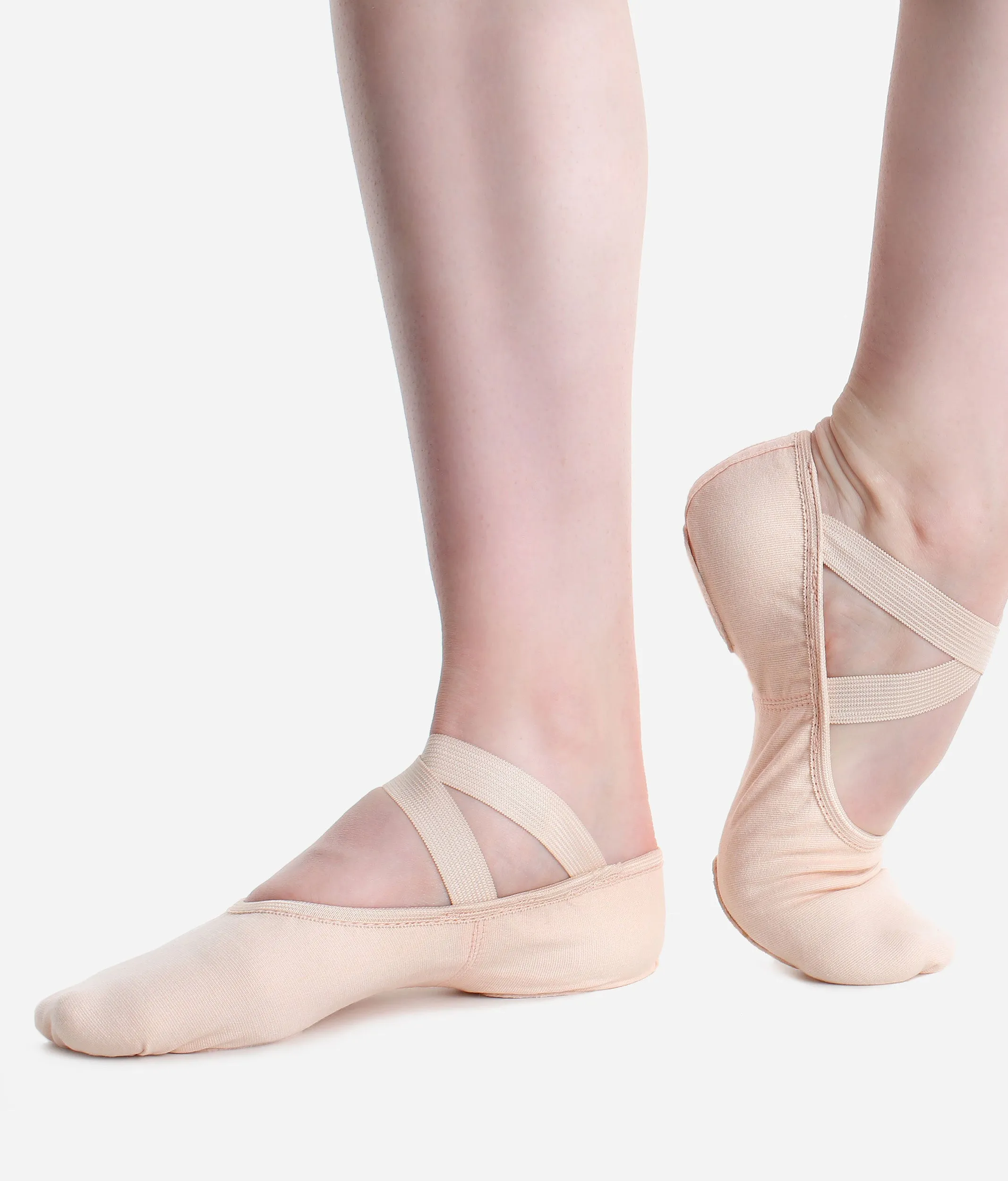 Stretch Canvas Ballet Shoes, Medium Width - VEGAN SD16 L