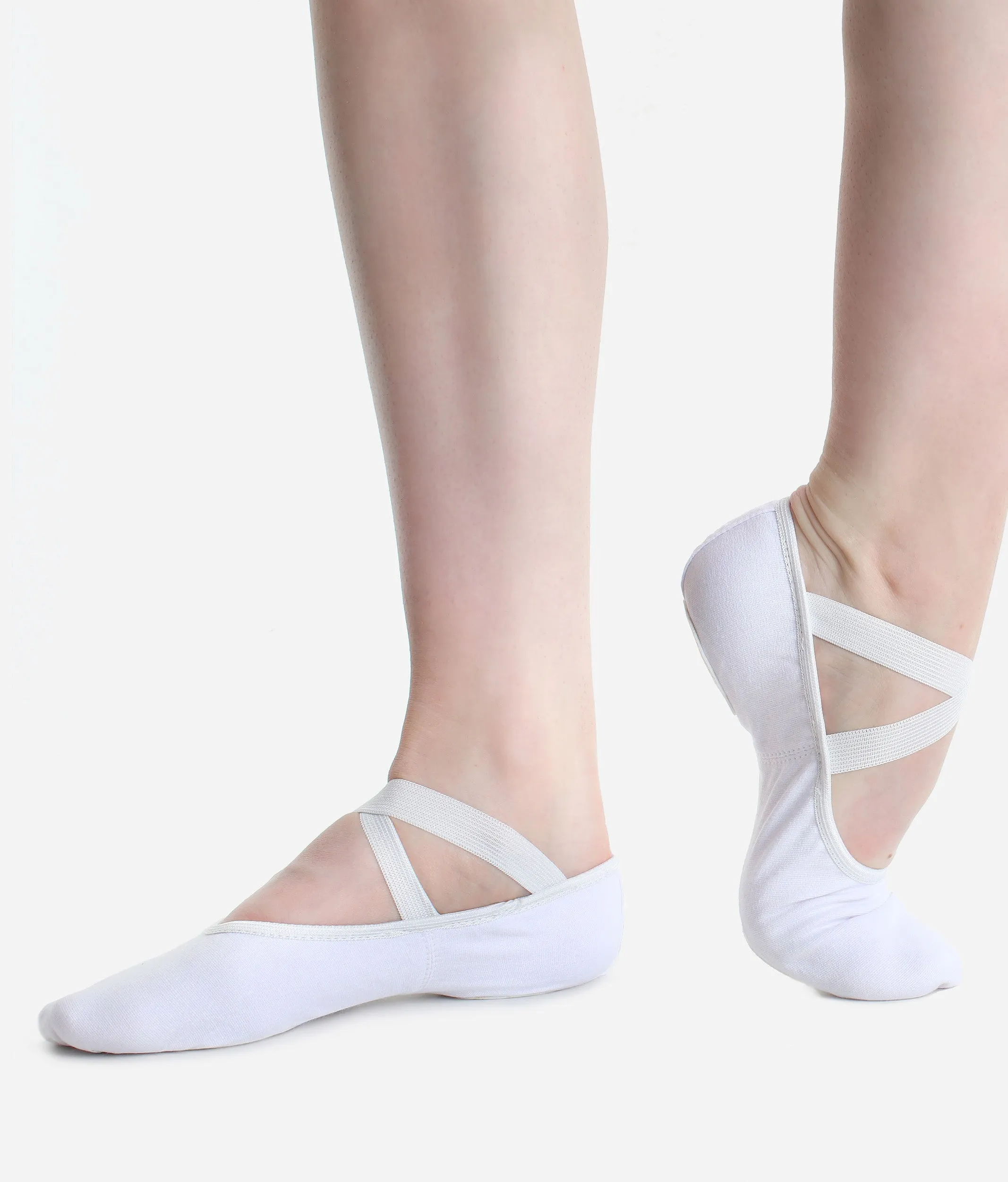 Stretch Canvas Ballet Shoes, Medium Width - VEGAN SD16 L