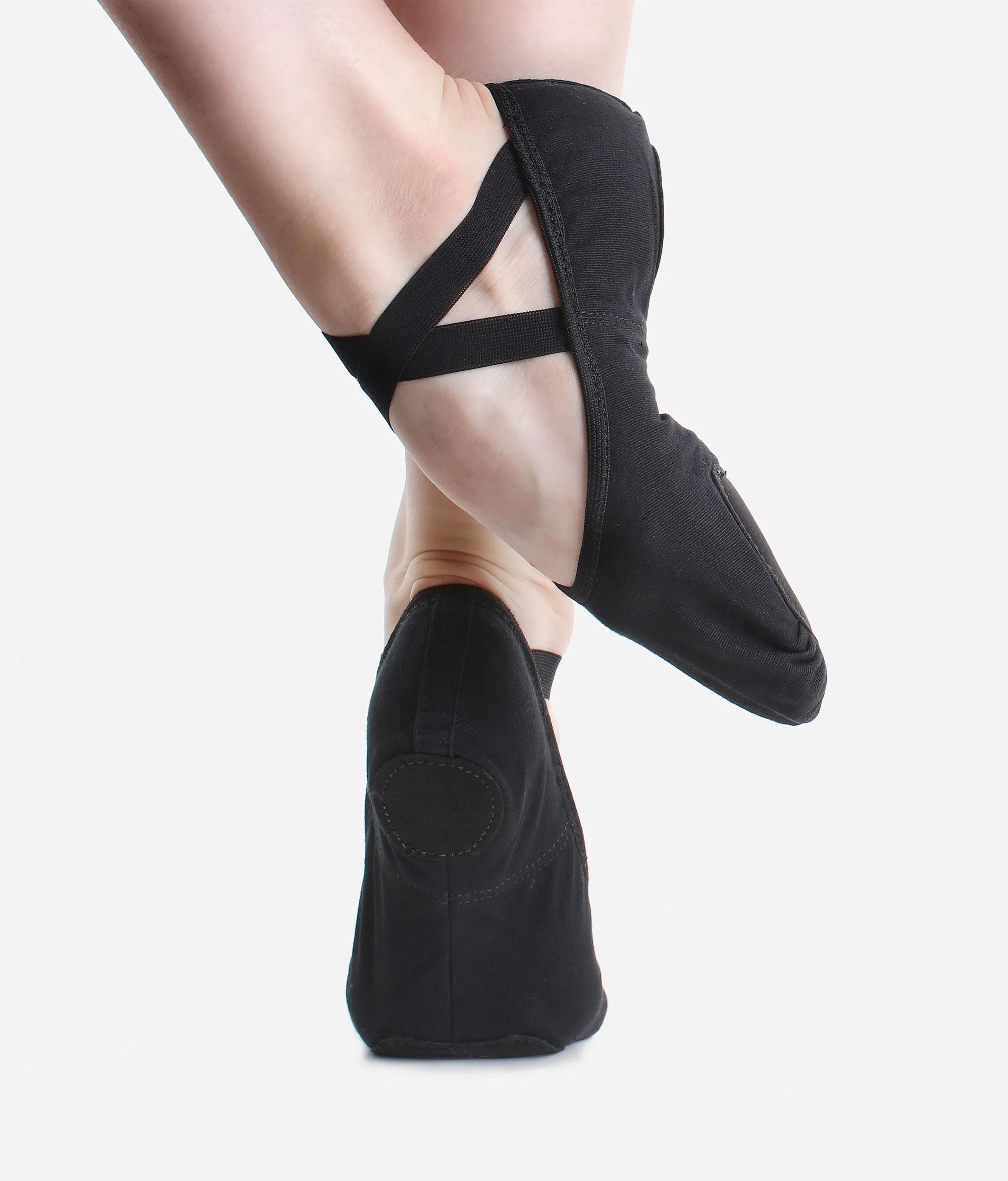 Stretch Canvas Ballet Shoes, Medium Width - VEGAN SD16 L