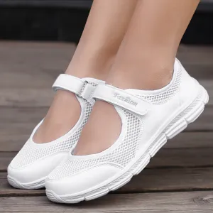 Super Light Women Breathable Flat Shoes - Casual Sneakers