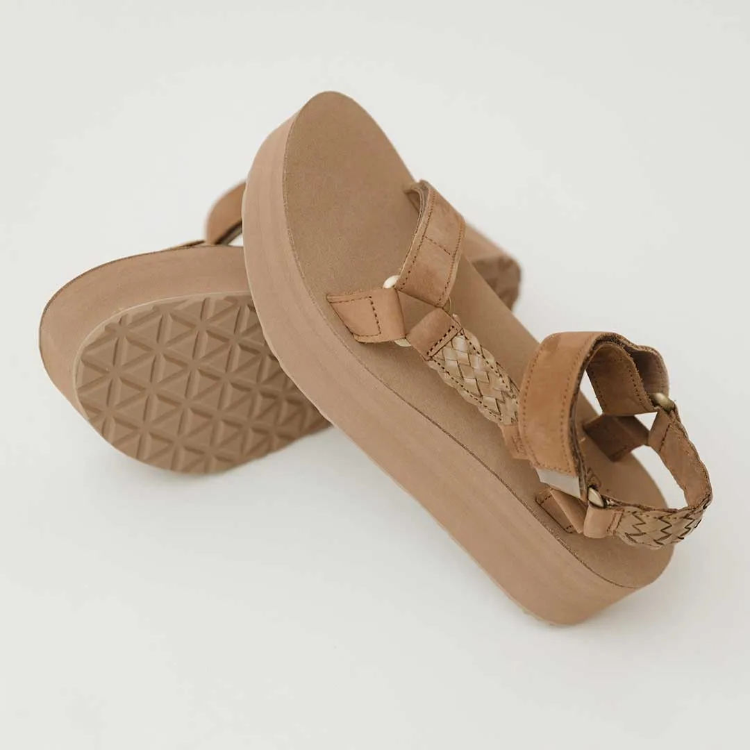 Teva Flatform Universal Leather-Caribou