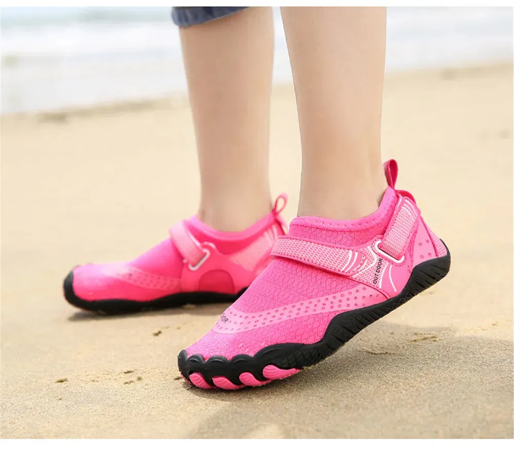 Water Shoes Boys & Girls Kids Quick Drying Non-Slip Barefoot Aqua Reef