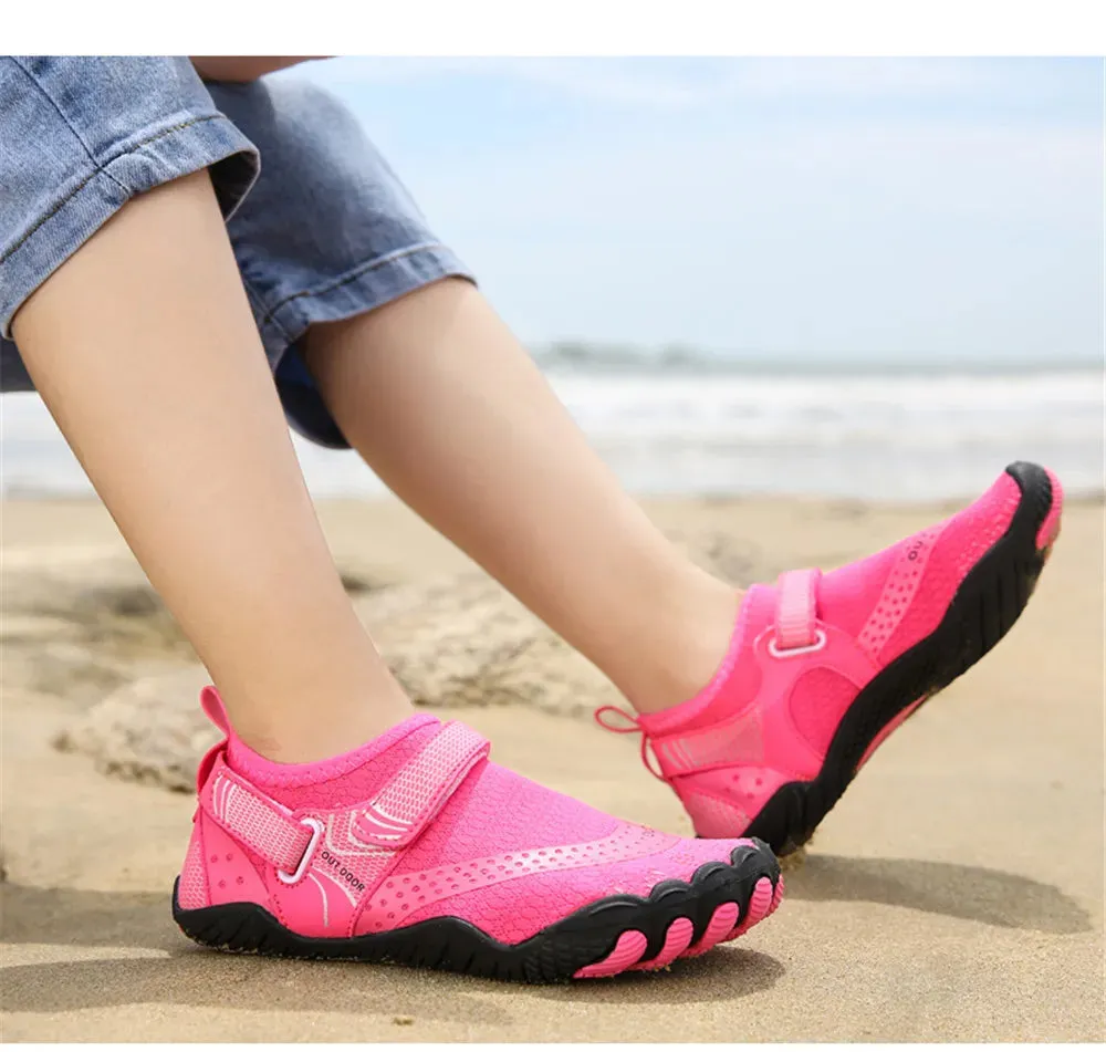 Water Shoes Boys & Girls Kids Quick Drying Non-Slip Barefoot Aqua Reef