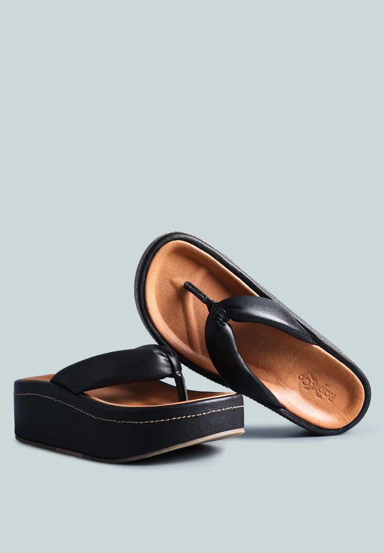 Welch Thong Platform Sandals